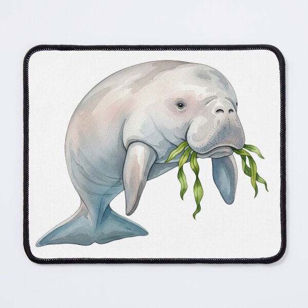 Item preview, Dugong with seaweed designed and sold by 4rtistcDrift.