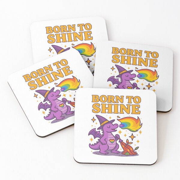 Item preview, Pridefire: Rainbow Roar Dragon designed and sold by inkNext.