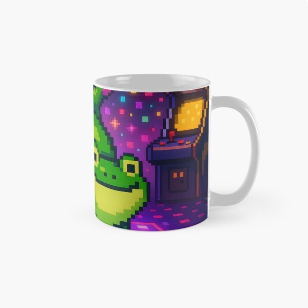 Item preview,  Dancing Pixel Frog at Arcade designed and sold by SassyArtistry.