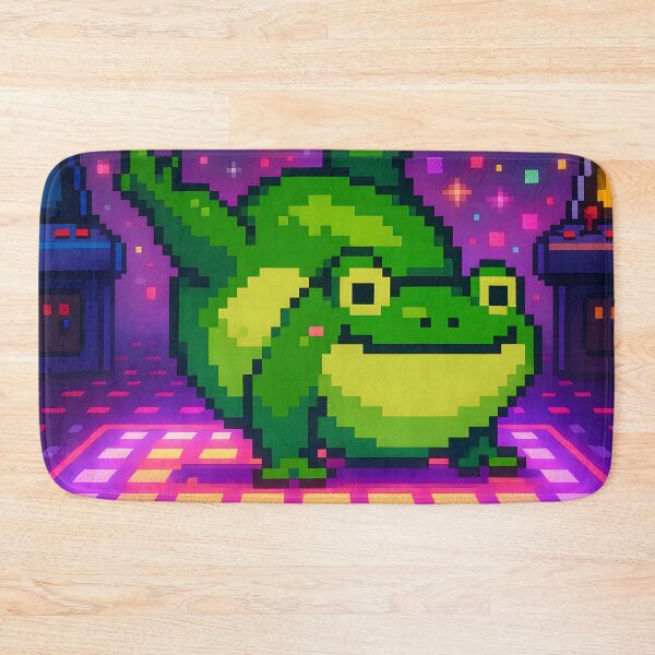 Item preview,  Dancing Pixel Frog at Arcade designed and sold by SassyArtistry.