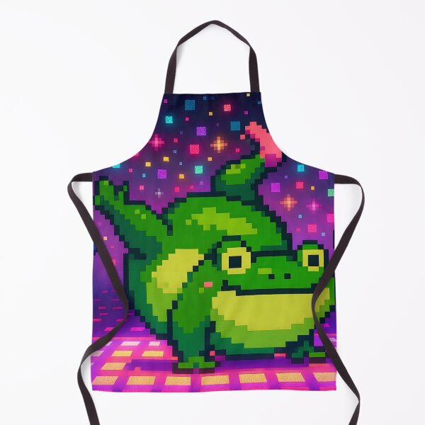 Item preview, Dancing Pixel Frog at Arcade designed and sold by SassyArtistry.
