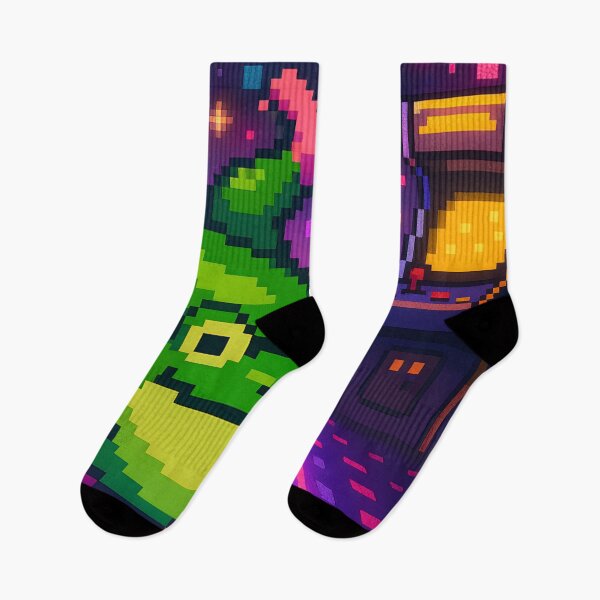 Item preview,  Dancing Pixel Frog at Arcade designed and sold by SassyArtistry.
