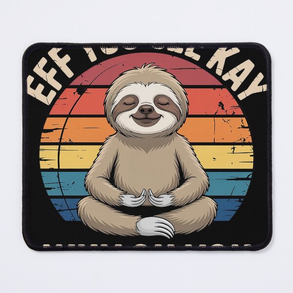 Item preview, Eff You See Kay Why Oh You - Funny Meditation & Yoga designed and sold by WindowStone.