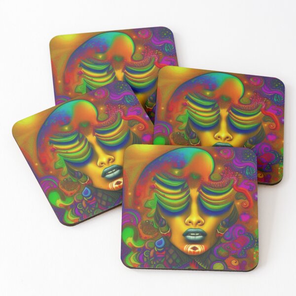 Item preview, Abstract Head Space Portrait designed and sold by printedartgoods.