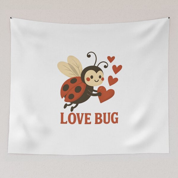 Item preview, Love Bug Express - Hearts on the Wing designed and sold by inkNext.