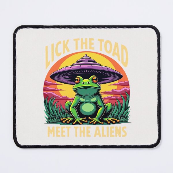 Item preview, LICK THE TOAD, MEET THE ALIENS designed and sold by goingoncetwice.