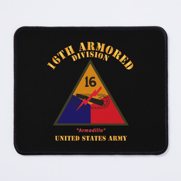 Item preview, Army - SSI - 16th Armored Division - Armadillo - US Army X 300 designed and sold by Military Insignia Products.