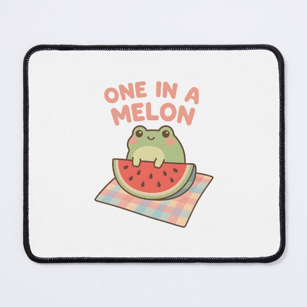 Item preview, Watermelon Picnic Frog – Summer Pastelcore Vibes designed and sold by inkNext.