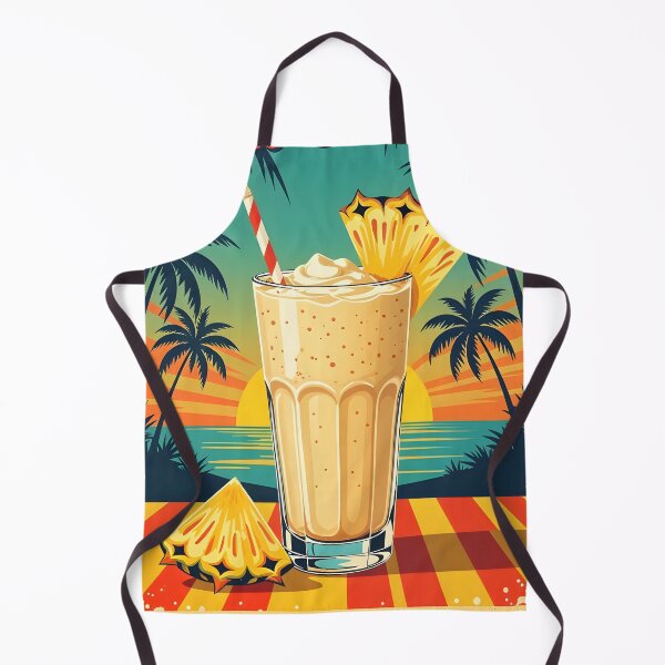 Item preview, Retro Piña Colada Cocktail Poster – 1950s Tropical Pineapple Print designed and sold by MooLaLa.Store.