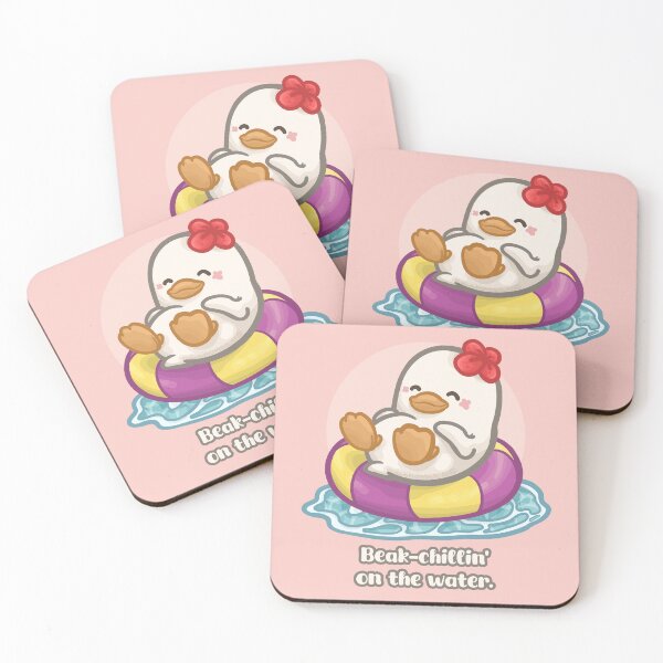 Item preview, Beak Chillin on the Water Pun designed and sold by Khotekmei.