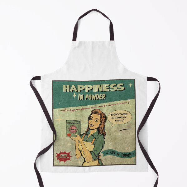 Item preview, Happiness in powder - vintage ad  parody designed and sold by Yoginath.