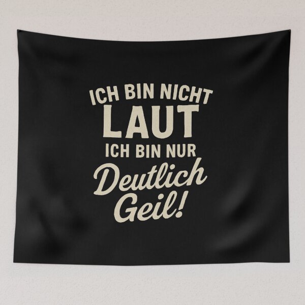 Item preview, I'm not loud - I'm just clearly horny! designed and sold by Elfonso.