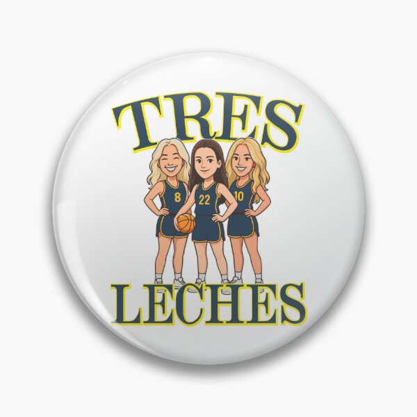 Item preview, Tres Leches Fever women’s basketball cartoon fan art designed and sold by Artifyo.