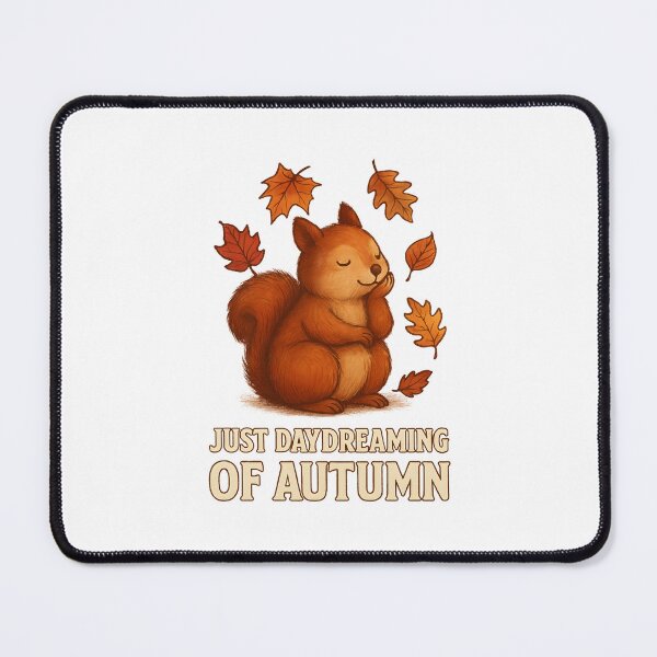 Item preview, Daydreaming Squirrel in Fallcore Forest designed and sold by inkNext.