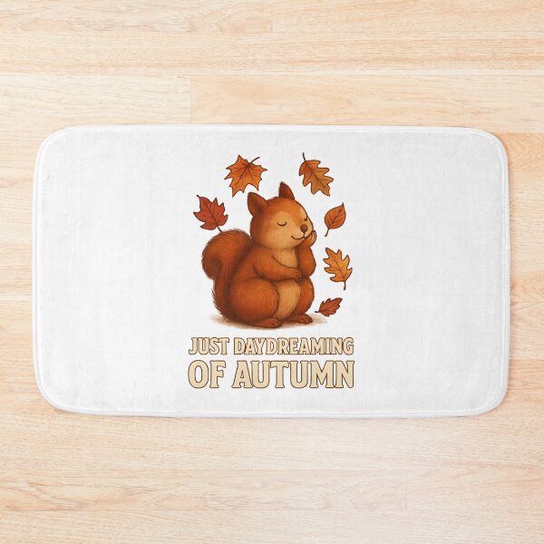 Item preview, Daydreaming Squirrel in Fallcore Forest designed and sold by inkNext.