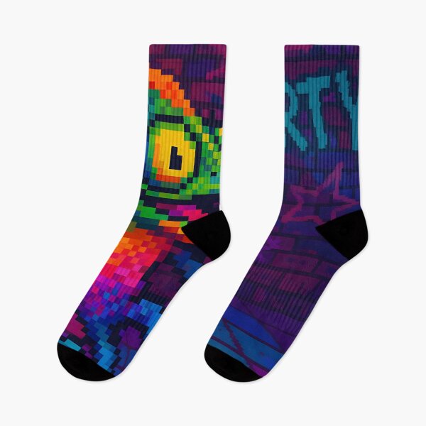 Item preview,  Pixel Disco Chameleon Dancing designed and sold by SassyArtistry.