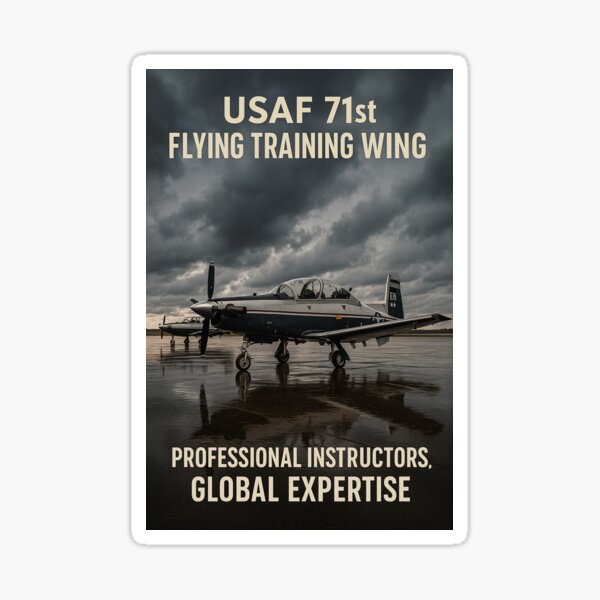 Item preview, USAF 71st Flying Training Wing designed and sold by Start-Aviation.
