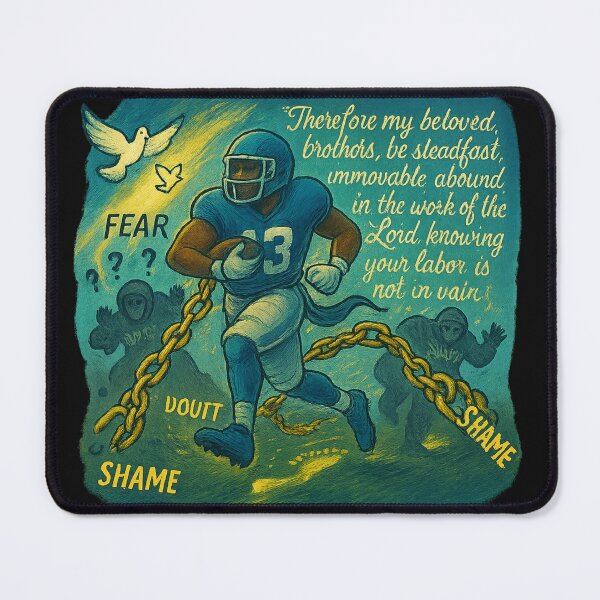 Item preview, Kingdom YAC Backpack – Blessed & Balling Football Gear for Fearless Christian Athletes designed and sold by FaithDripStudio.