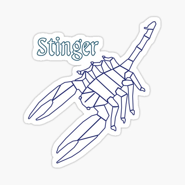 Item preview, Stinger der Skorpion designed and sold by bravoalpha.