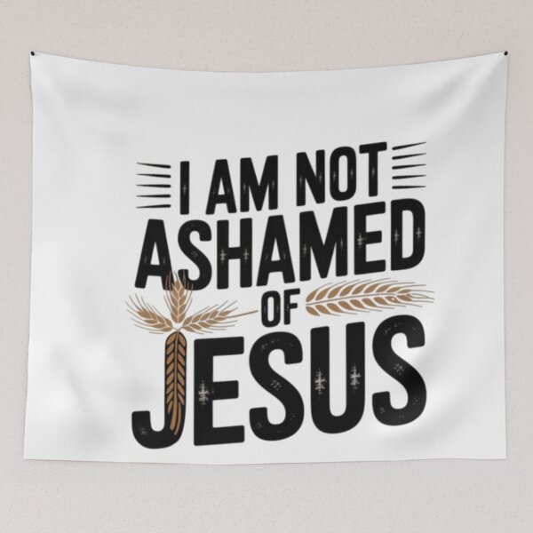 Item preview, i am not ashamed of jesus designed and sold by Obinne.