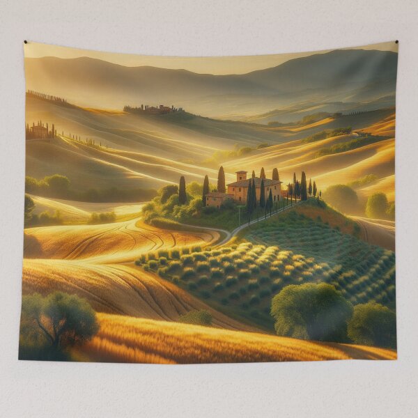 Item preview, Idyllic Sunlit Tuscany designed and sold by M-Y-A-R-T-.