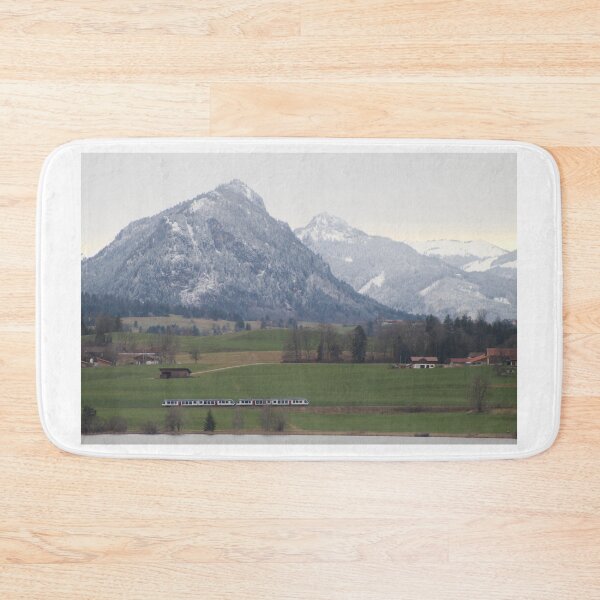 Item preview, feet, the Alps, with a passing train designed and sold by jonneyboy99.