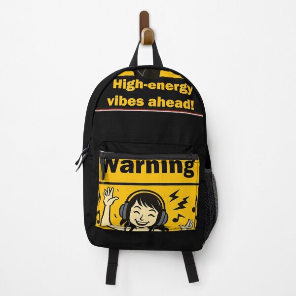 Item preview, Warning: High-energy vibes ahead! designed and sold by Gnfree.
