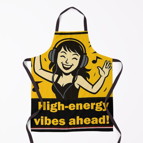 Item preview, Warning: High-energy vibes ahead! designed and sold by Gnfree.