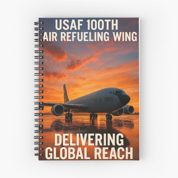 Item preview, USAF 100th Air Refueling Wing Delivering Global Reach designed and sold by Skyframe Aviation.