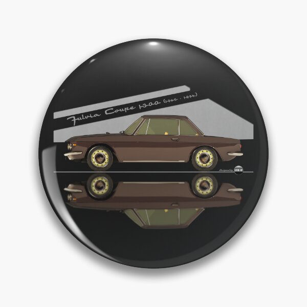 Item preview, Fulvia Coupé 1300 - 1965 -1974 - (Marrone Parioli) – Rally Roots in Style designed and sold by Azaziel.