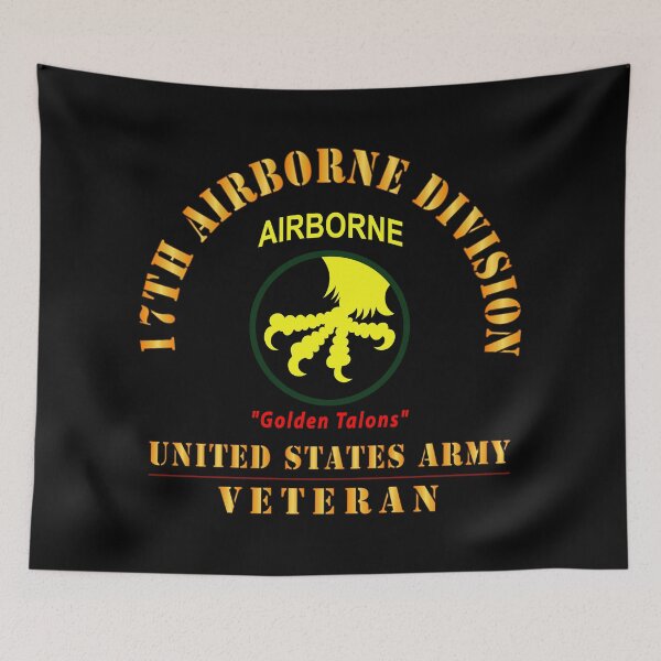 Item preview, Army - SSI - 17th Airborne Division - Golden Talons - US Army Veteran X 300 designed and sold by Military Insignia Products.
