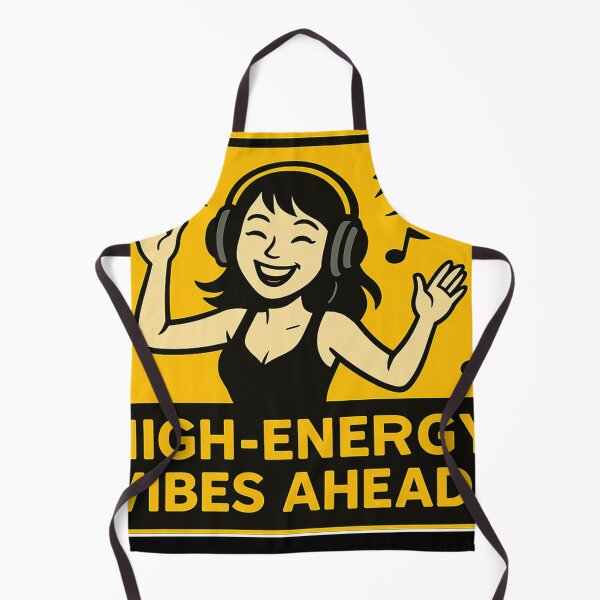 Item preview, Warning: High-energy vibes ahead! designed and sold by Gnfree.