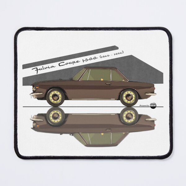 Item preview, Fulvia Coupé 1300 - 1965 -1974 - (Marrone Parioli) – Rally Roots in Style designed and sold by Azaziel.