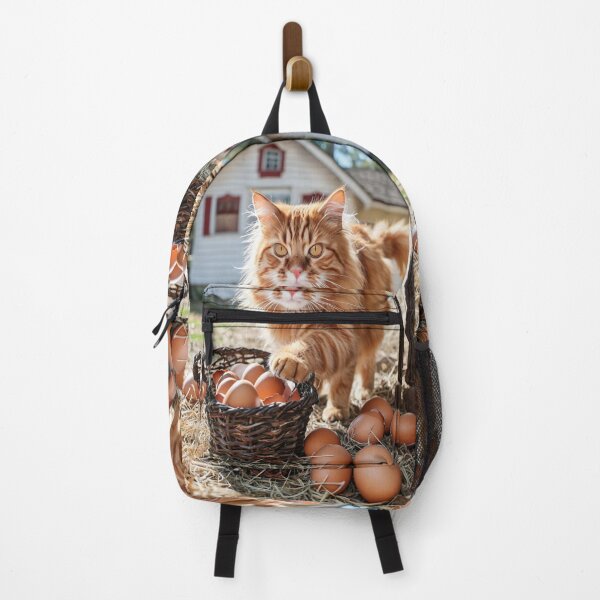 Item preview, Cat Stealing Eggs designed and sold by M-Y-A-R-T-.