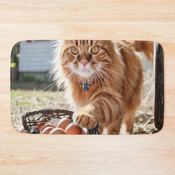 Item preview, Cat Stealing Eggs designed and sold by M-Y-A-R-T-.