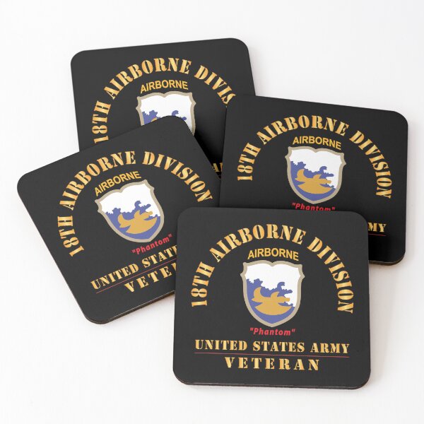 Item preview, Army - SSI - 18th Airborne Division - Phantom - US Army Veteran X 300 designed and sold by Military Insignia Products.