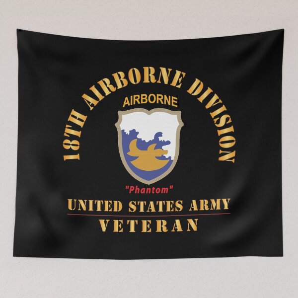 Item preview, Army - SSI - 18th Airborne Division - Phantom - US Army Veteran X 300 designed and sold by Military Insignia Products.