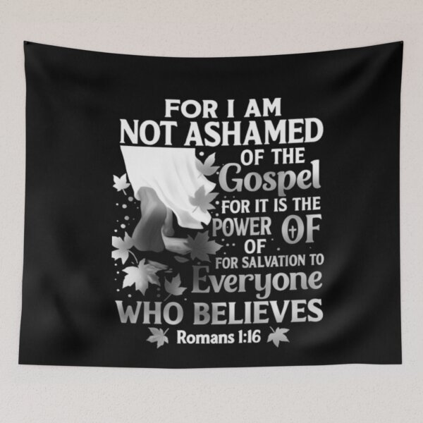 Item preview, I AM NOT ASHAMED  OF THE GOSPEL OF JESUS CHRIST designed and sold by Obinne.