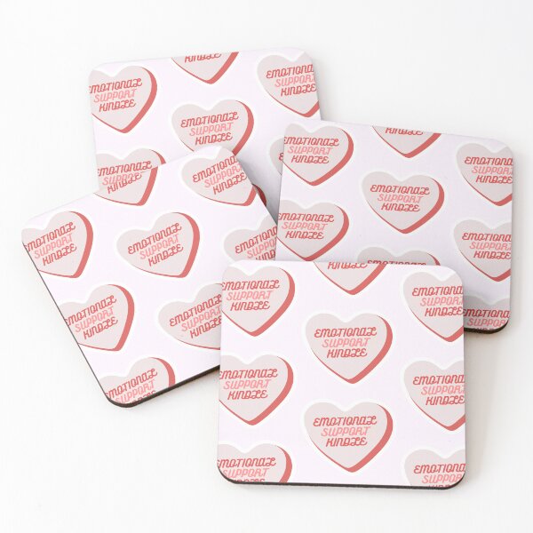 Item preview, emotional support kindle love heart sticker designed and sold by libbymercer.