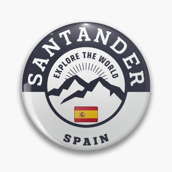 Item preview, Santander Spain Black and White Crest designed and sold by World Designs.
