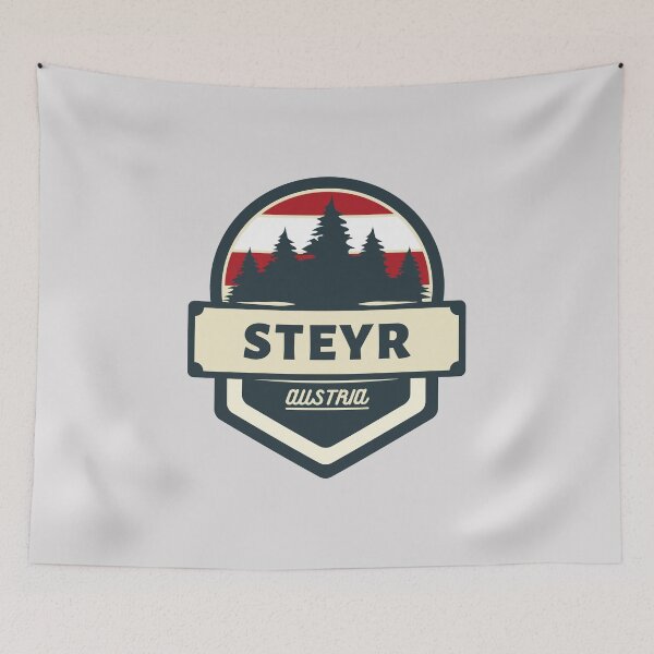 Item preview, Steyr Austria Retro Vintage Badge designed and sold by World Designs.