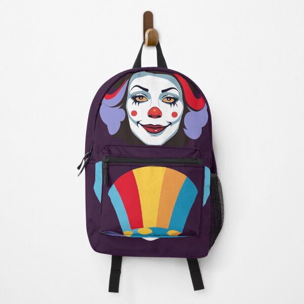 Item preview, Clown Woman in the Palace - Satirical Circus | Yellow Font designed and sold by FocusChillax.
