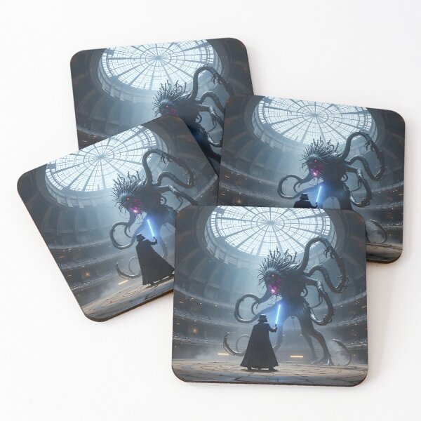 Item preview, Vader Faces Cosmic Horror in Arena designed and sold by ART ATTACK ZONE.