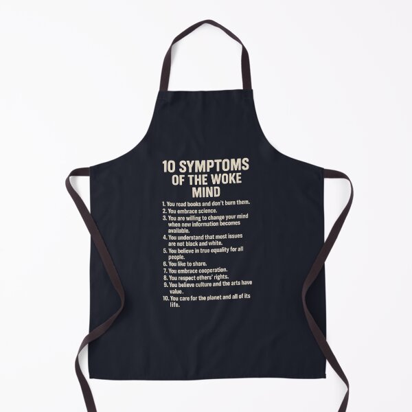 Item preview, 10 Symptoms Of The Woke Mind  designed and sold by HowToCanadian.
