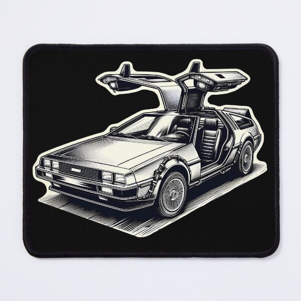Item preview, Illustration Delorean dmc-12 designed and sold by Artillenium.