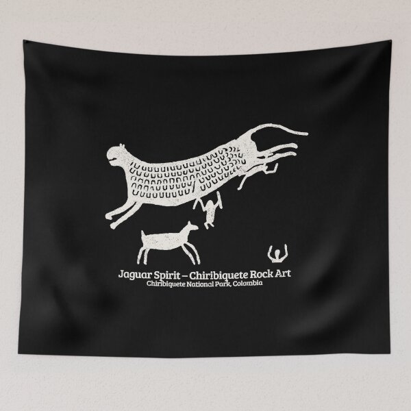 Item preview, Jaguar Spirit – Chiribiquete Rock Art designed and sold by PreColumbianArt.