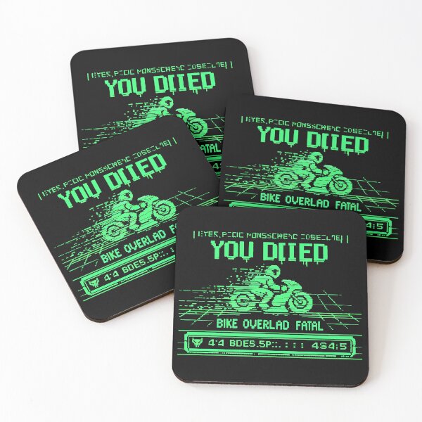 Item preview, Bike Crash Inventory Overload Pixel Art designed and sold by natzeroART.
