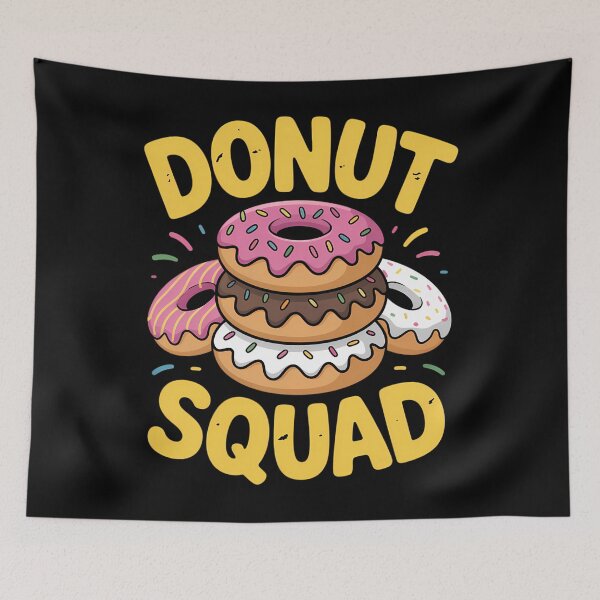 Item preview, Funny Donut Squad Cute designed and sold by tearbytea.