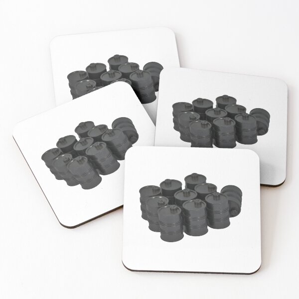 Item preview, Black oil barrels  designed and sold by urzga.