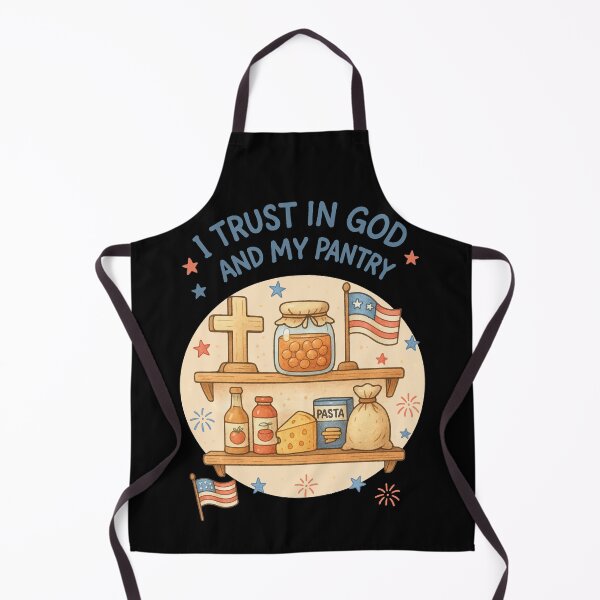 Item preview, I Trust In God And My Pantry Funny Prepper designed and sold by LuminOrb.